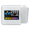 Smart Alarm Clock with Night Backlight Digital LED Projector Desk Table Thermometer Hygrometer for Home Living Room Bedroom 6