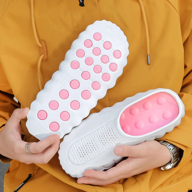 รูปสินค้า รองเท้าแตะนวดเท้า ใส่บ้าน ใส่ออกนอกบ้าน ใส่ชายหาด ใส่สบาย รองเท้าลำลอง