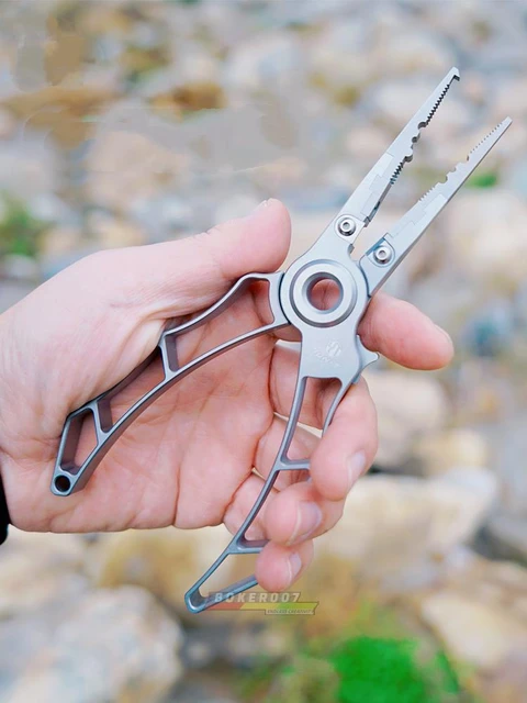 Titanium Alloy Luya Pliers Take Hook Pick Hook Tie Hook Fishing