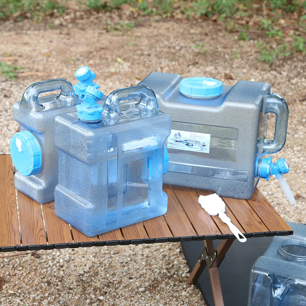Outdoor water bin camping bucket for travel picnic 8/12/16L