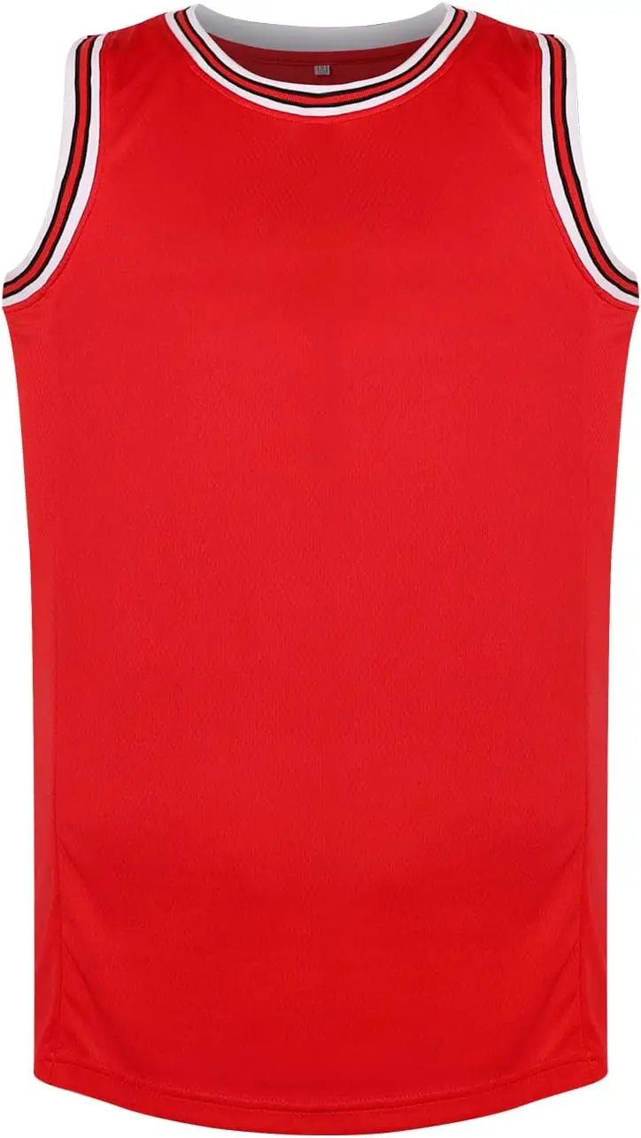 Blank Basketball Jersey Men's Mesh Athletic Sports Shirts Black Yellow White Blue Red XS-4XL