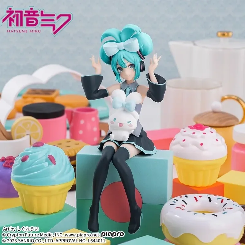 hatsune-miku-anime-action-figure-sega-original-cinnamoroll-kit-de-garagem-colecionavel-brinquedo-decorativo-presente-para-criancas-18cm