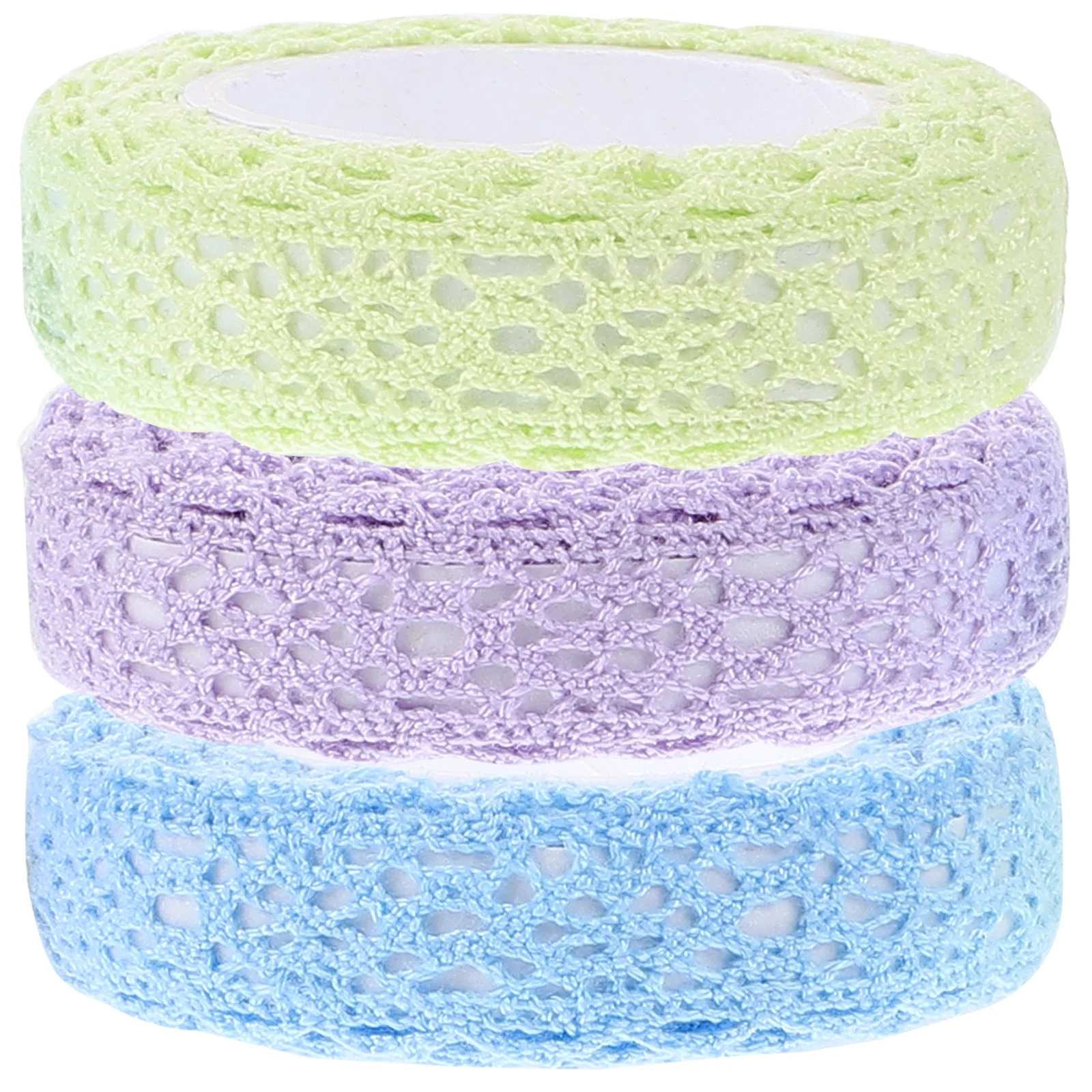 

3 Rolls Decorative Lace Trim Tape DIY Photo Frame Tape Scrapbooking Lace Tape Lace Tape Decor