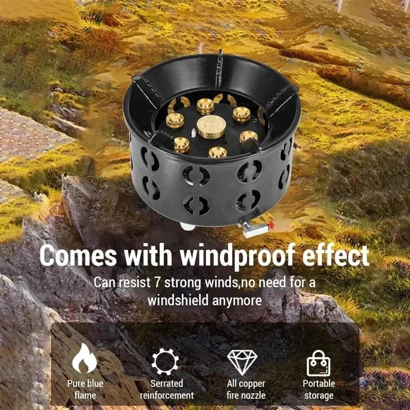 7-Core Camping Stove 6