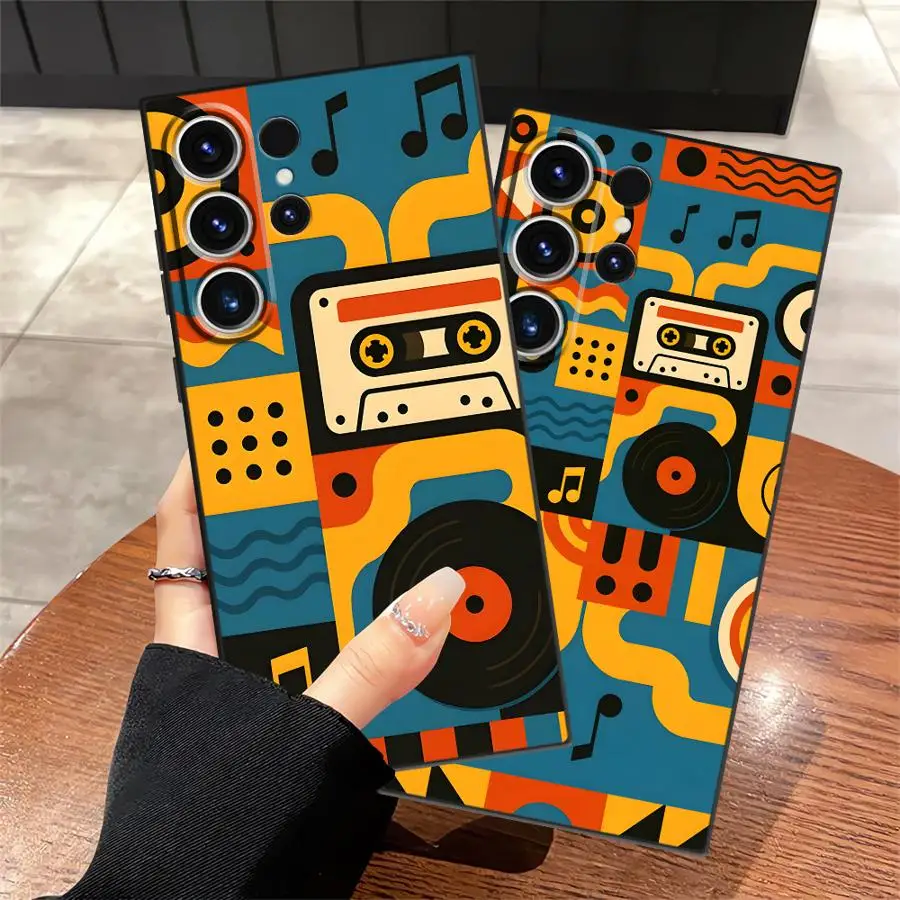 Phone Cover Case with Cool Music Design
