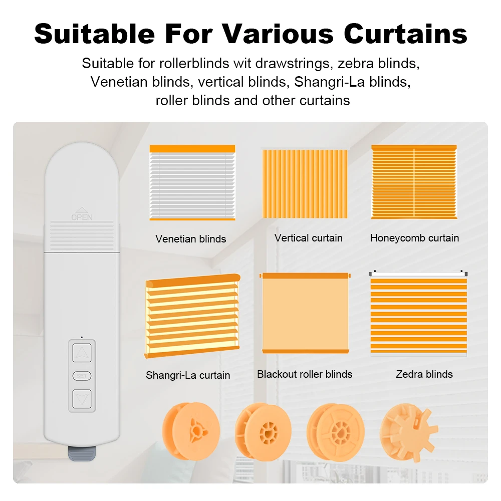 Manhot Tuya WiFi Roller Blinds Shutter Motor DIY Shutter Drive With Remote Control Voice Control For Alexa Yandex Google Home