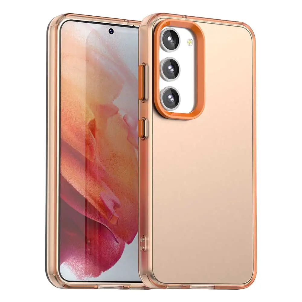 Matte Candy Translucent Frosted Bumper Phone Case