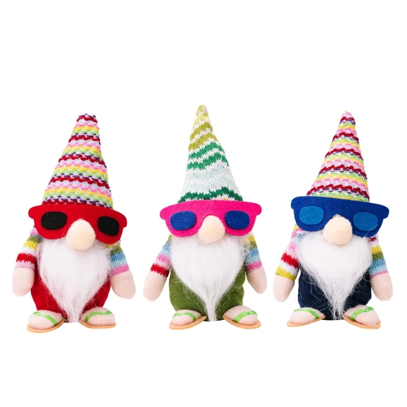 

Holiday Gnome Beach Facelesses Scandinavians Tomtes Nisse Swedish Gnome Decors D08D