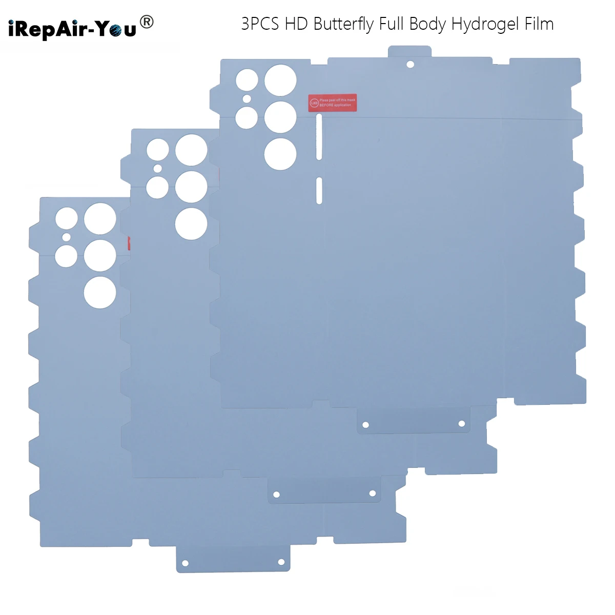 Premium 3-Pack Hydrogel Screen Protector Film