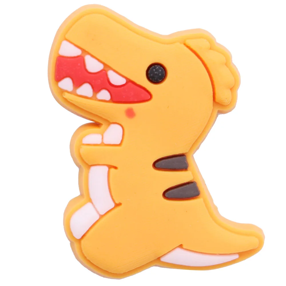 1 Stück PVC Tiere Schnalle Clog Dinosaurier Diamant Einhorn Pferd Stern Schuh Charms Slipper Zubehör Ornamente Dekorationen für Bänder – Detail 6