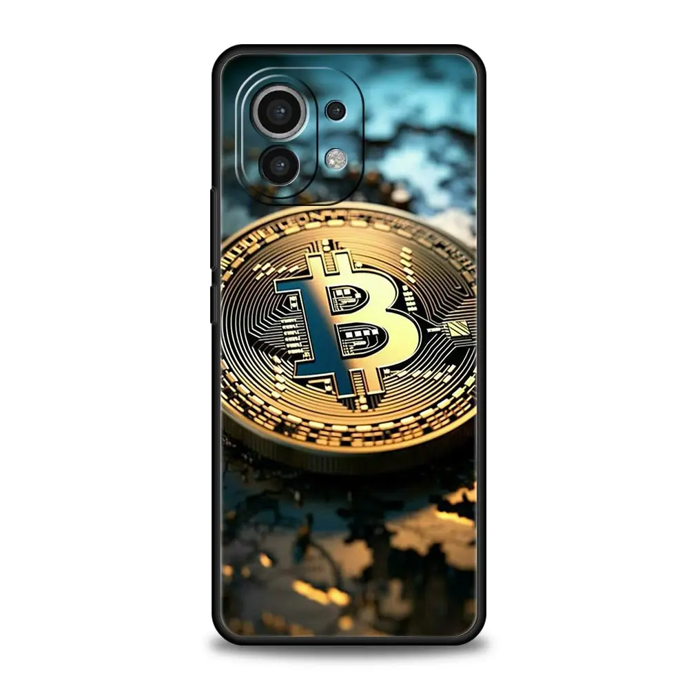 Luxury Bitcoin B Design Soft TPU Phone Case Cover