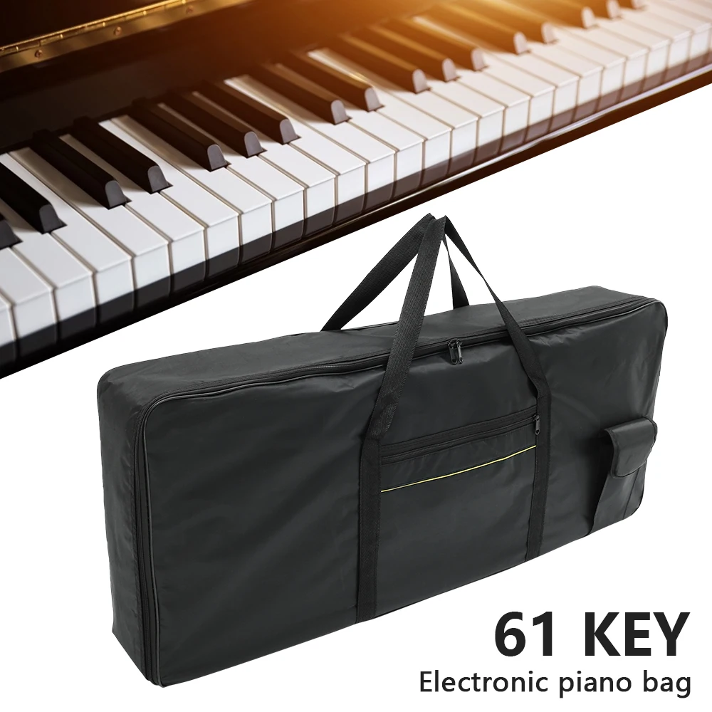 Electronic Piano Bag Instrument Keyboard Bag Oxford Cloth Thicken Piano Protective Storage Bag Portable Waterproof Electronic Organ