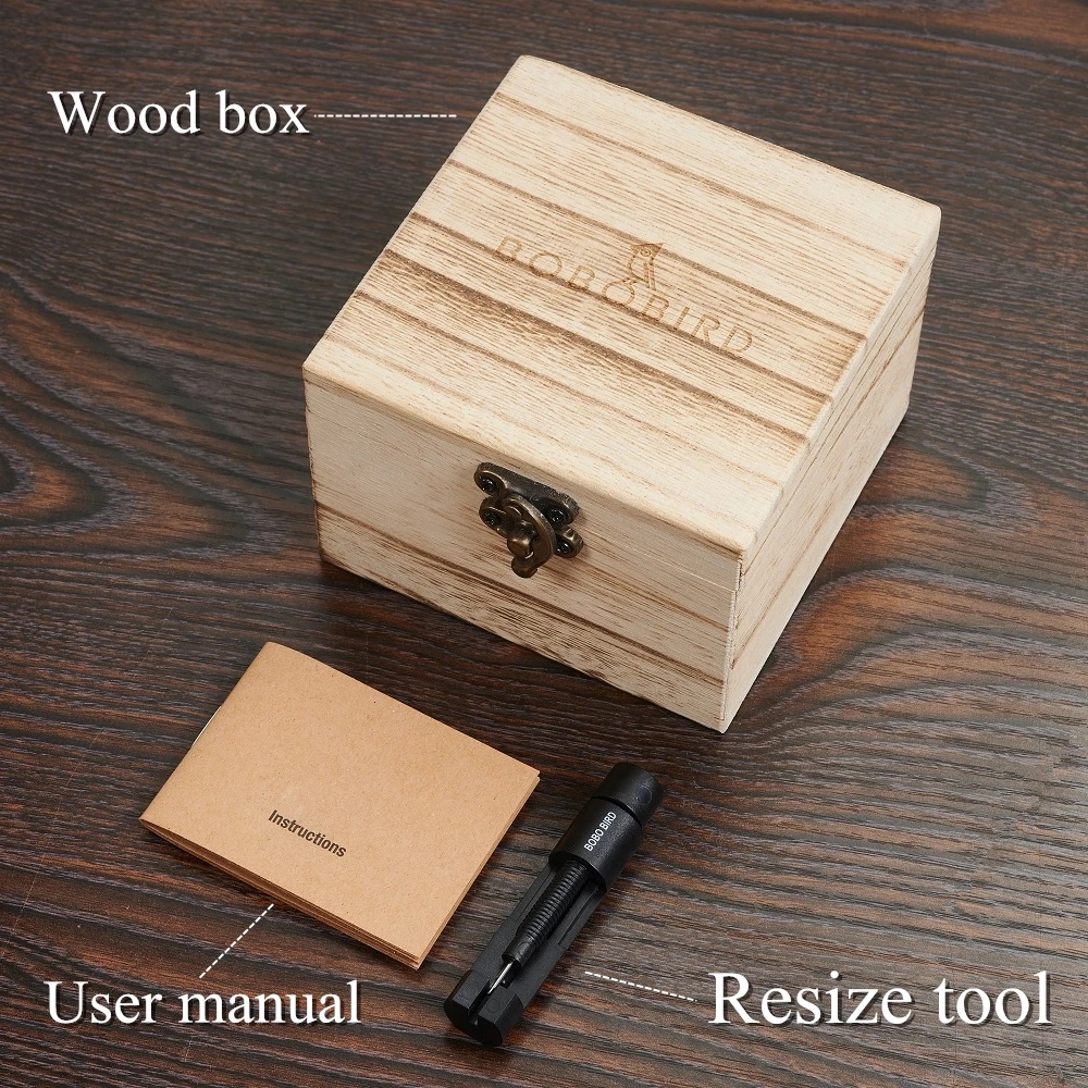 Automatic Mechanical Watches BOBO BIRD Watch For Men Luxury Wooden Wristwatch personalised relogio masculino mechanical watch