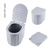 Car Folding Toilets Portable Toilets Commode Potty Car Toilets Camping Toilet Travel Bucket Toilet Seat Camping Hiking Long Trip 6