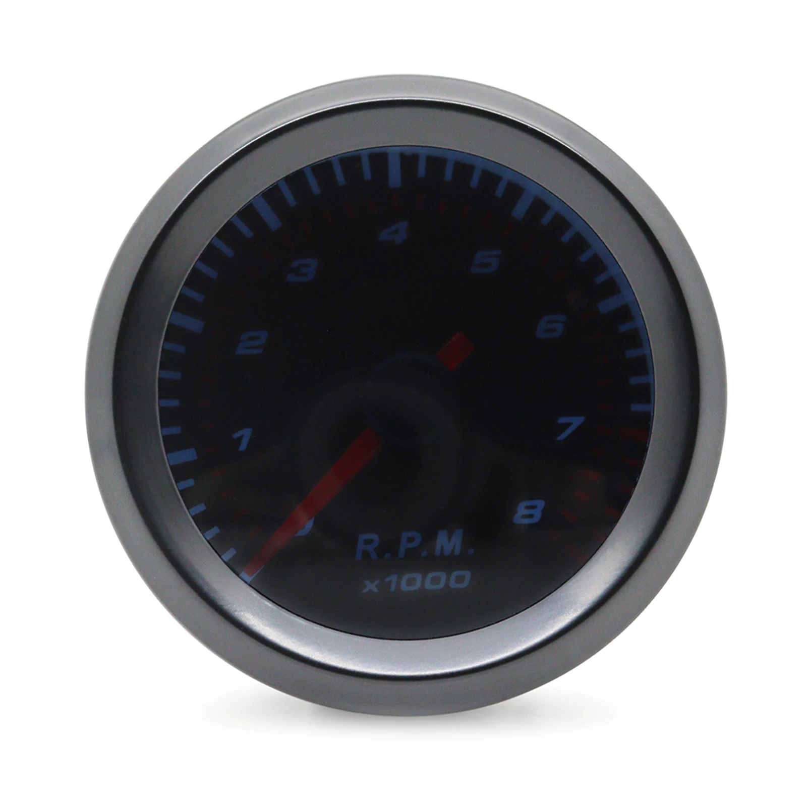55MM Car Auto Tachometer 8000 RPM for 1 to 8 Cylinder Gas Powered Engine Face Meter With Amber Lighting Car meter