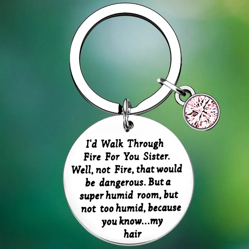 

Soul Sister Gifts From Sister Keychain Female Girl Friends Key Chain Pendant Friendship Birthday Gift