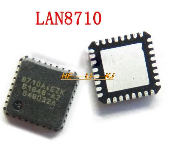 Freeshipping  10 PCS LAN8710AI-EZK-TR LAN8710AI-EZK LAN8710AIEZK LAN8710AI LAN8710 QFN32 10 шт лот lan8710ai ezk tr lan8710aiezk lan8710ai lan8710 qfn32