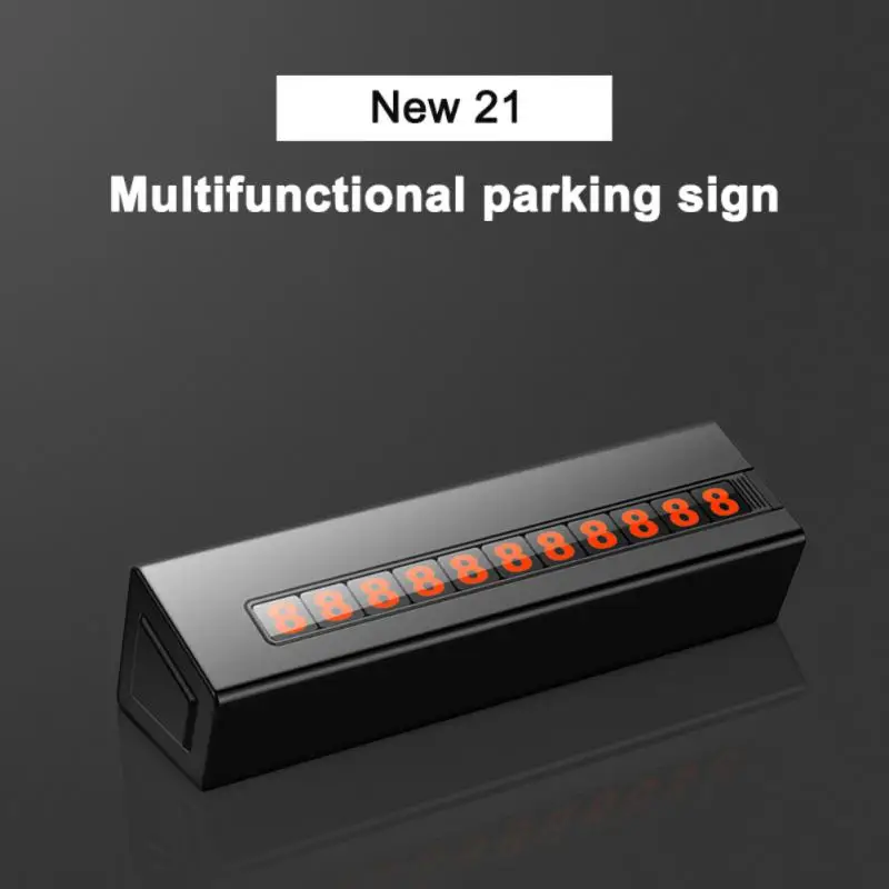 

Wiper Repair Device Luminous Universal Multifunctional Multipurpose Car-styling Parking Number Plate Car Accessories