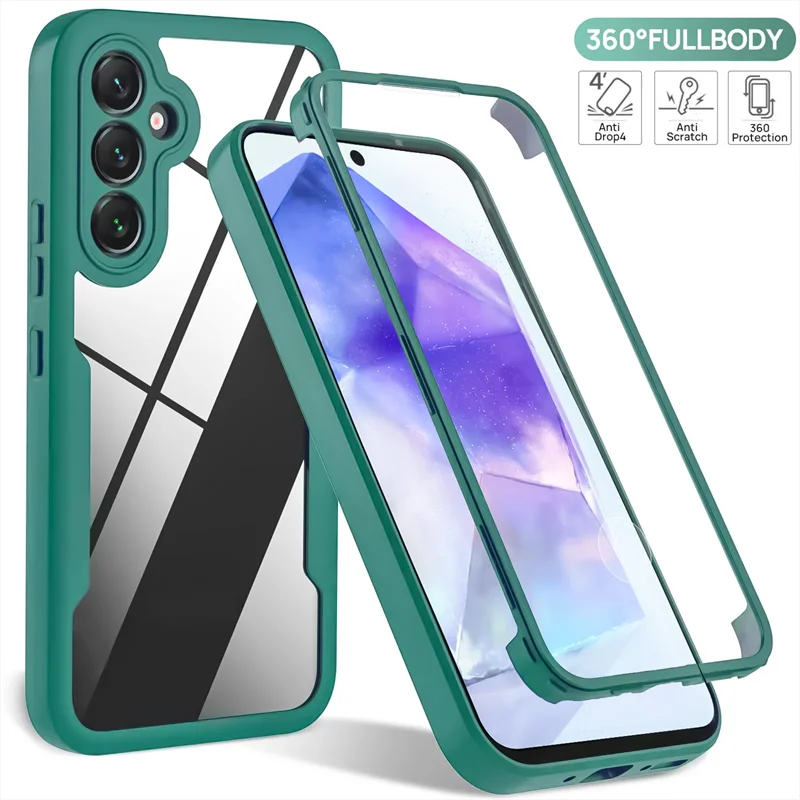 Durable 360 Full Cover Protection Case with Enhanced Grip