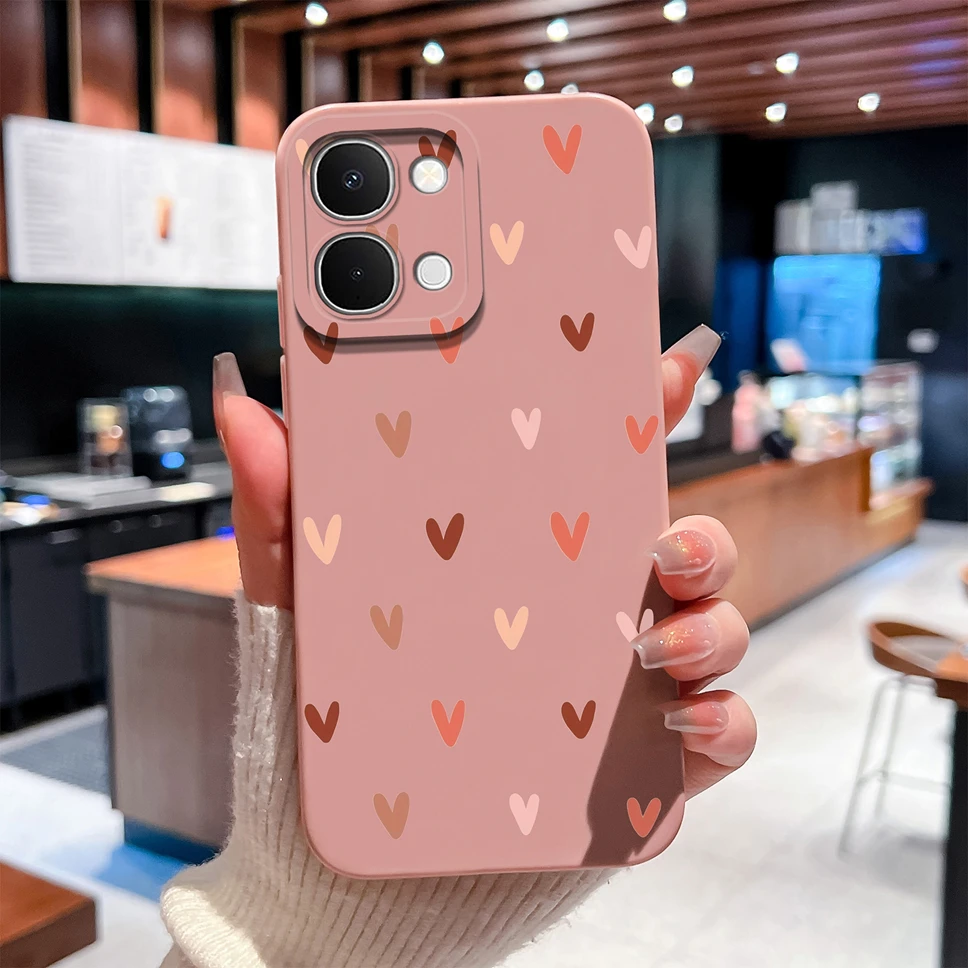 Minimalist Line Art Soft Liquid Silicone Shockproof Phone Case