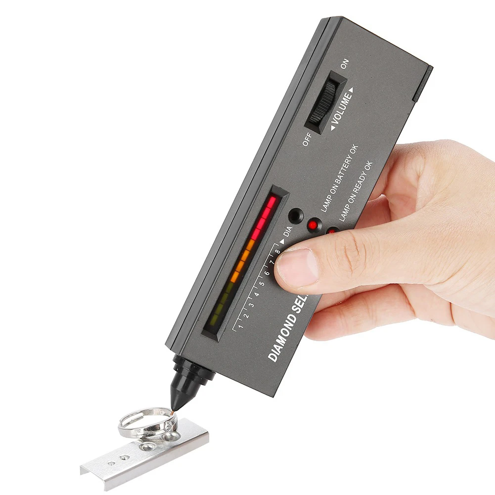 

NEW UYANGG High Precision Diamond Tester Accurate Voice Reading Easy to Use LED Diamond Indicator Test Pen