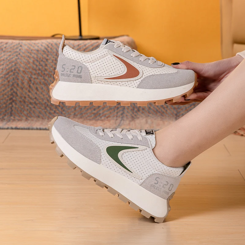 

2023 New Fashion Women Golf Sport Training Shoes Non-slip Outdoor Female Comfortable Walking Jogging Shoes