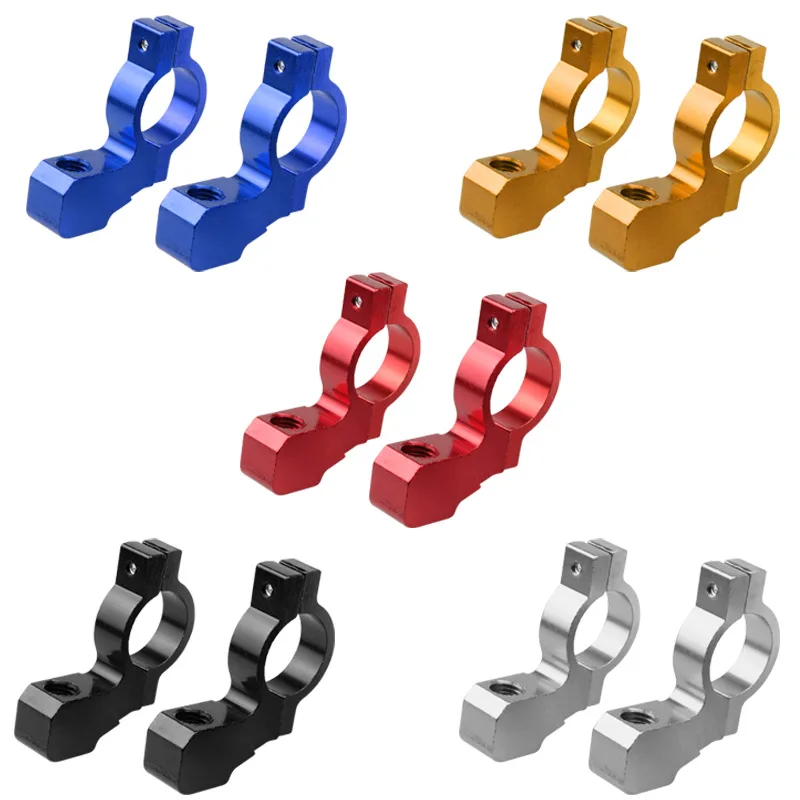 Universal 7-8" Motorcycle Handlebar Stand Mirror Adaptor Holder Clamp Mount Brackets For Electric Cars Bicycle Scooter Motorbike