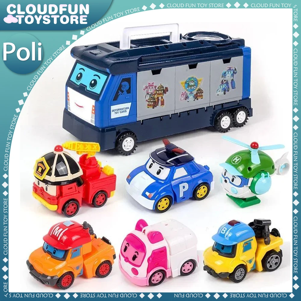 Poli-Robocar-Cartoon-Police-Car-for-Kids-Transform-Vehicle-Robot-Action ...