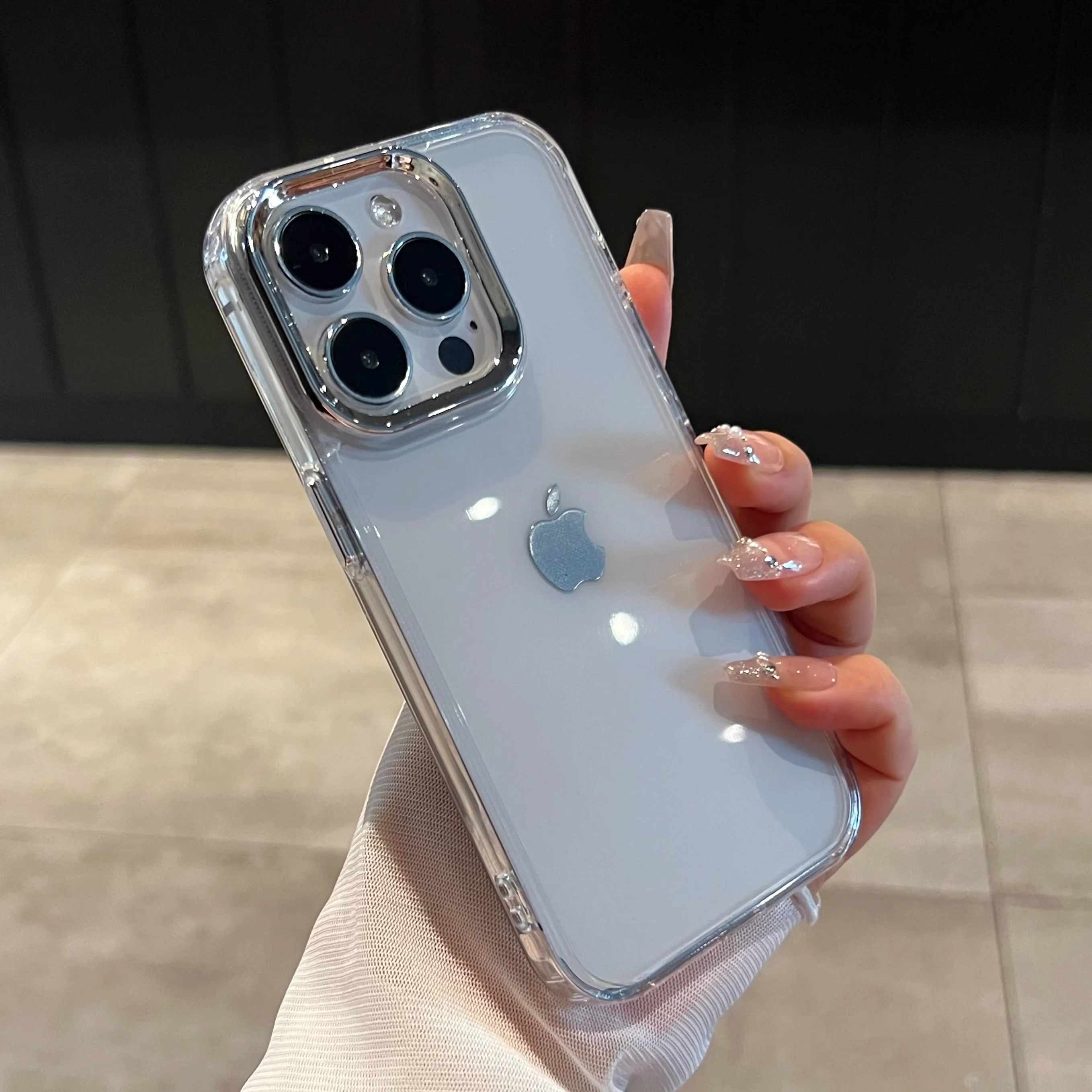 รูปสินค้า เคสซิลิโคนใสกันกระแทก iPhone 17 Pro Max หลากรุ่น
