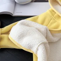 الأطفال سترة أفخم سميكة أعلى 2025 الخريف الشتاء ملابس الطفل الفتيان الفتيات الكرتون الحيوان معطف مقنع طفل ملابس خارجية 6