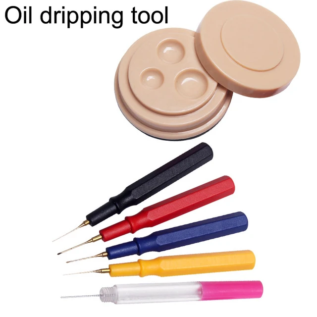 Clock Cleaning Kit, Watch Lubricant Oiler Oil Pin Repair Oiler Pen With Oil  Cup Accessory For Kit For Watch Repairer