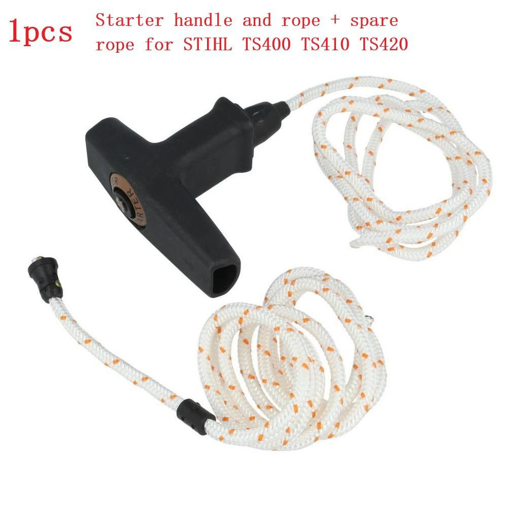 Starter Pull Handle & Rope With Spare Cord Rope For STIHL 051 064 066 076 088 BT360 MS380 MS640 MS650 MS660 TS400 TS410 TS420 mens gardening gloves