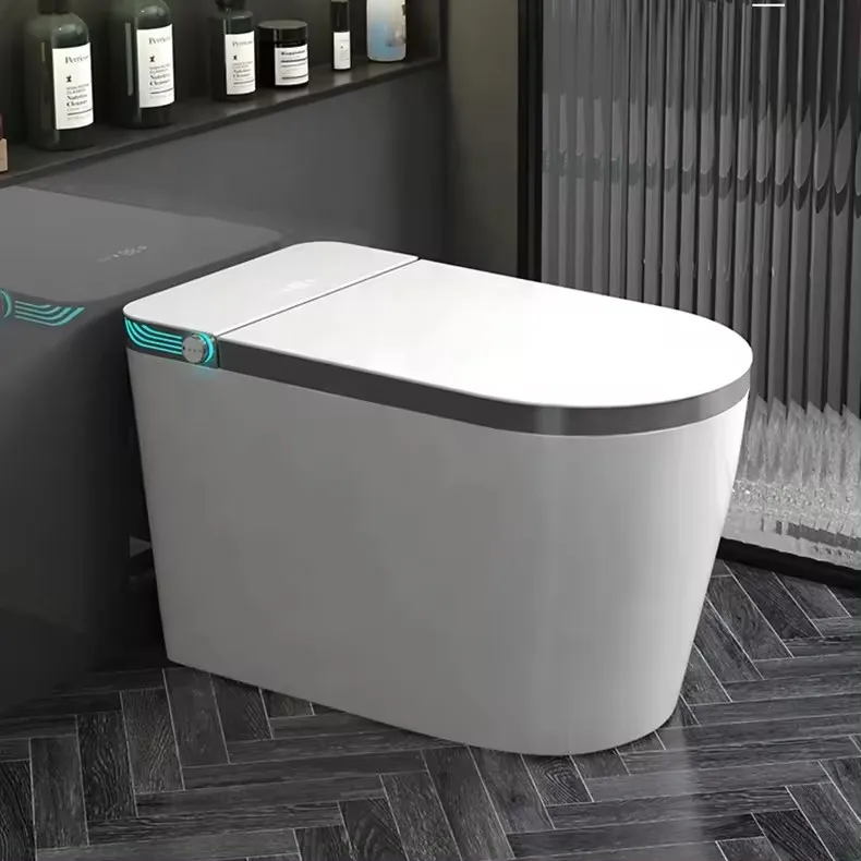 YYHC- Sanitary Ware Modern style Ceramic Floor Mounted One piece bidet smart toilet WC Bathroom Toilet