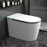 YYHC- Sanitary Ware Modern style Ceramic Floor Mounted One piece bidet smart toilet WC Bathroom Toilet 1