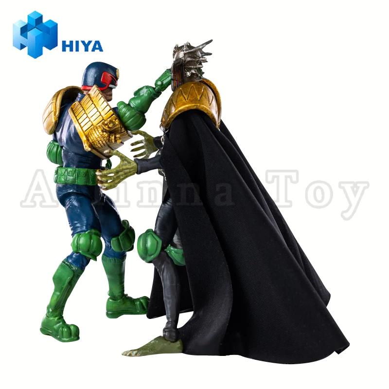 

[Pre-Order]HIYA 1/18 4inch Action Figure Exquisite Mini Series Judge Dredd Gaze Into The Fist of Dredd Anime Gift Free Shipping