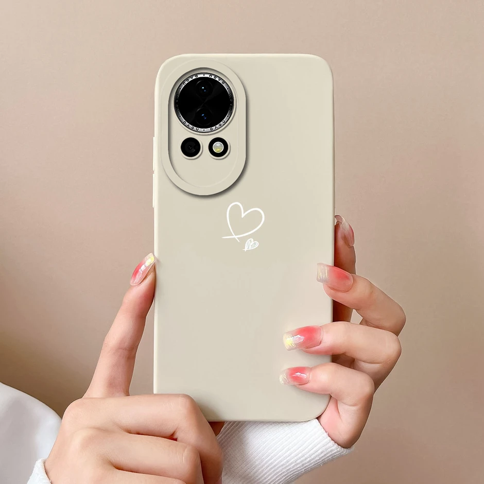 Cute Funny Expression Liquid Silicone Shockproof Phone Case Cover