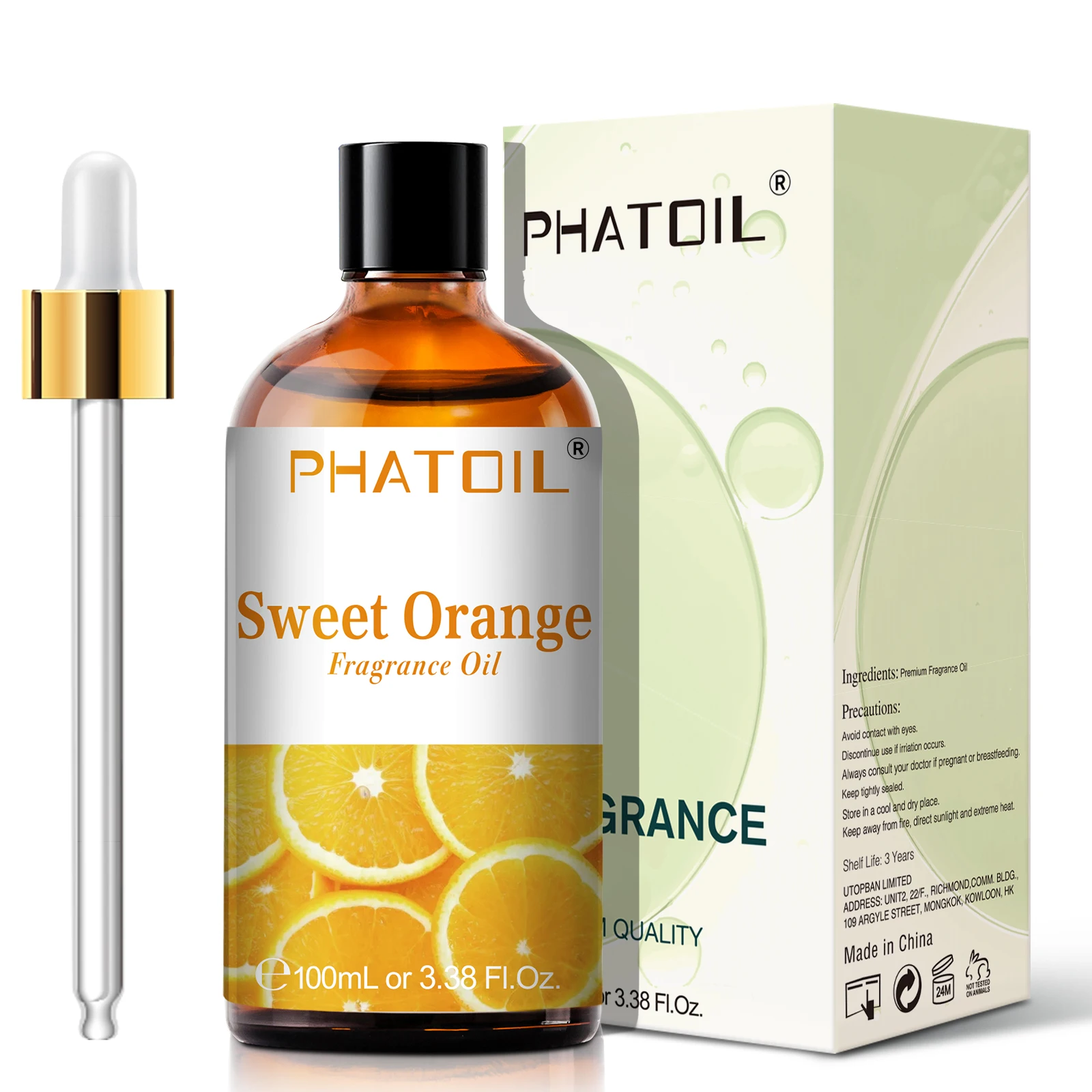 thumbnail image 4 of PHATOIL 100ml aceite aromático frutado dulce para hacer velas difusores-aceite aromático de coco y vainilla fresa limón melocotón pera, 4 of 5
