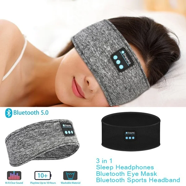 Enjoying® - Máscara de Dormir com Fone de Ouvido Bluetooth - Hot'Express®