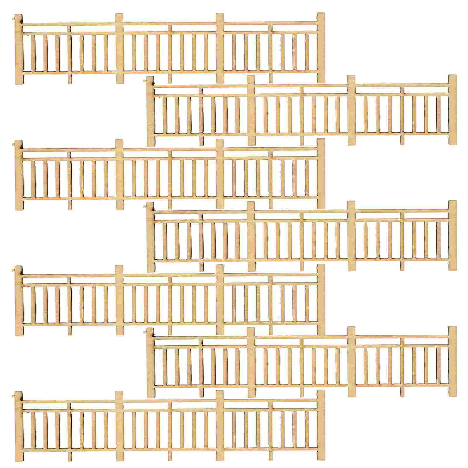 

Mini House Retro Fences Micro Landscape Fences Decorative Farm Fake Fence Decors