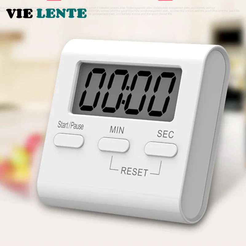 Deluxe Magnetic LCD Kitchen Countdown Timer