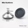 M8x10x40mm