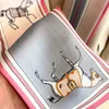 2024 Luxury Design Print Skinny Ribbon Silk Scarf for Women Neckerchief Hairband Foulard Female Soft Satin Hands Bag Neck Ties 6