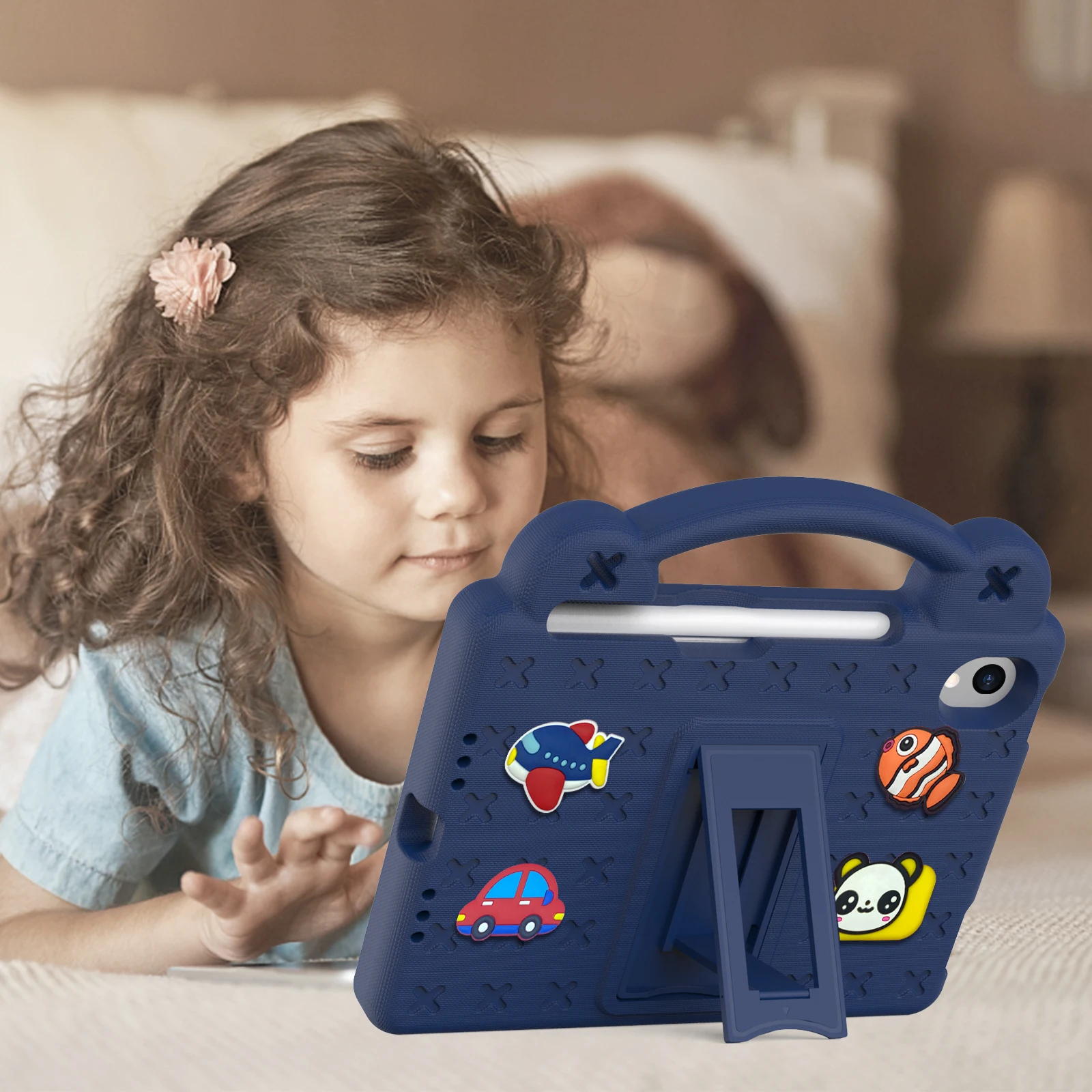 Capa para iPad Mini 6 8,3 polegadas 2021 Seguro para crianças EVA Capa para tablet Capa para ipad mini 6 5 4 3 2 1 mini6 mini5 mini4 mini3 #S_voghion.com