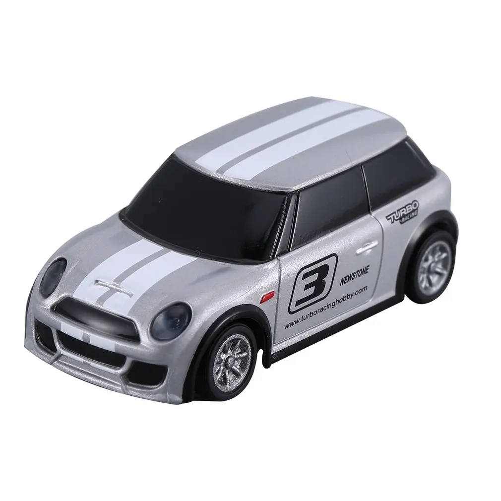 TURBO RACING MiniCooperタイプ Turbo Racing 1:76 RC Car Mini Full Proportional VT System
