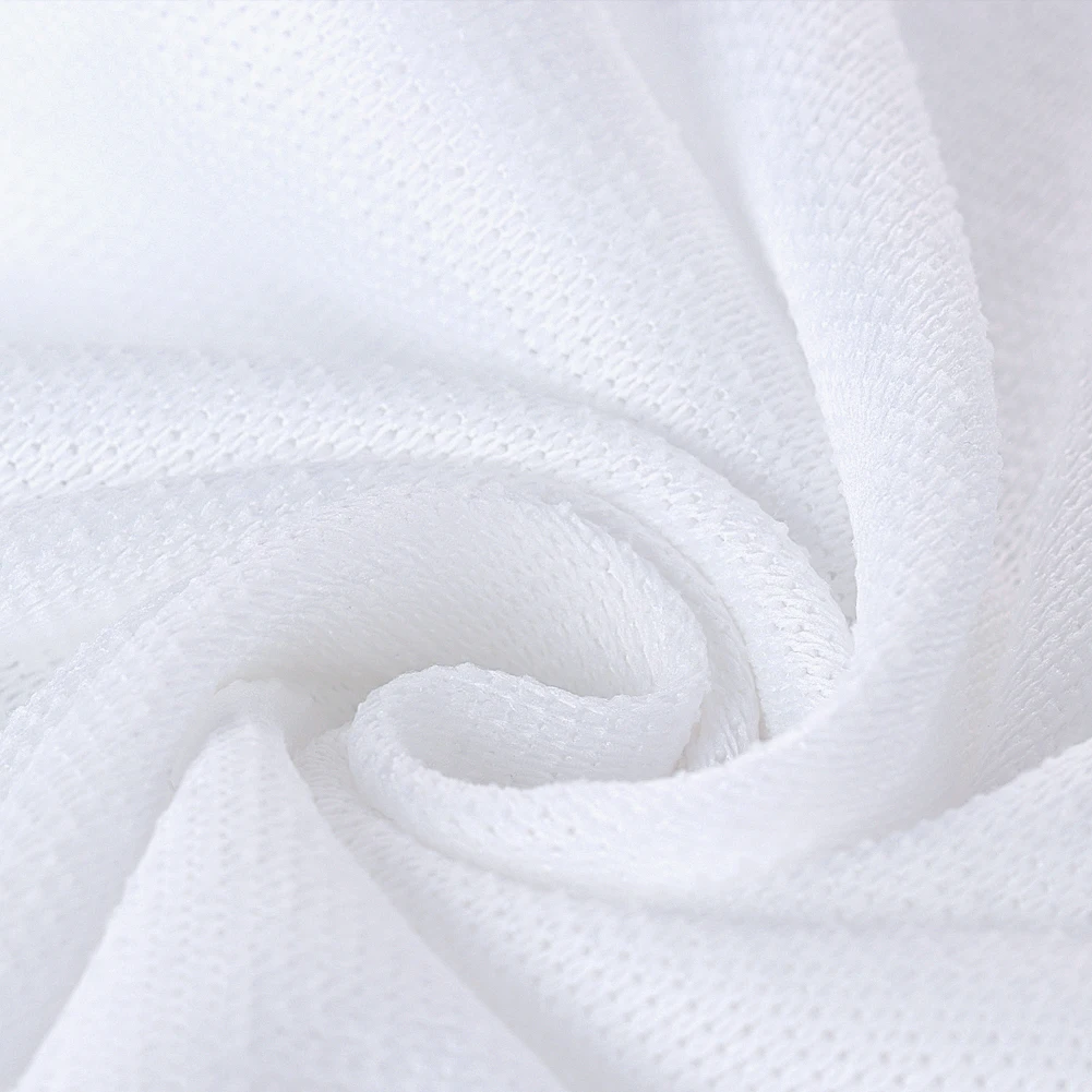 1 Piece 30*60 CM White Soft Microfiber Fabric Face Towel Hotel Bath Towel Wash Cloths Hand Towels Portable Terry Towel 5