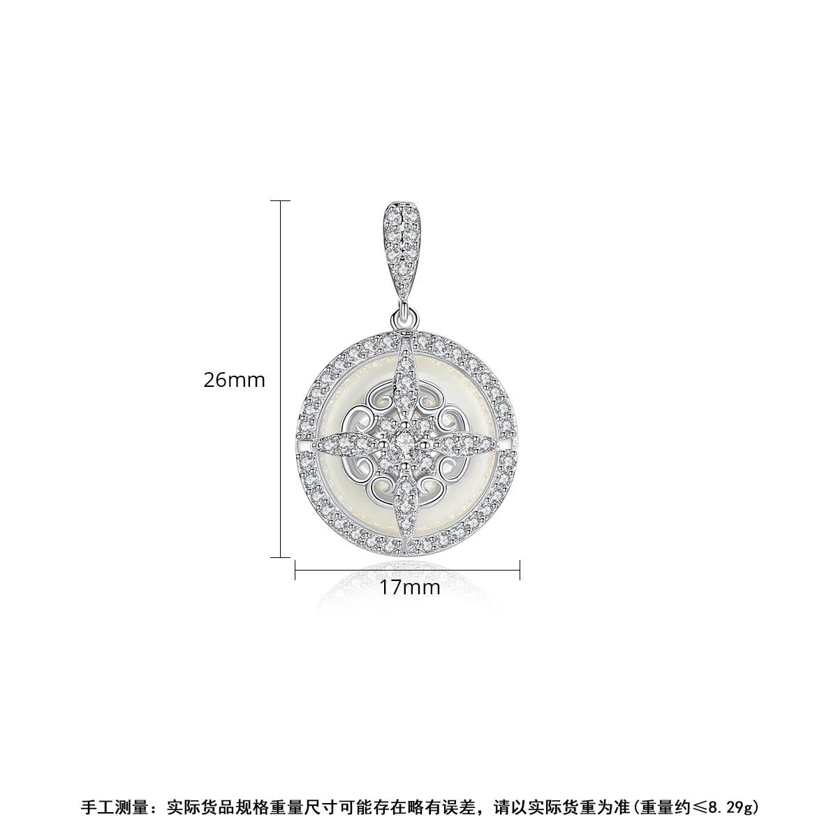 Moon and Star Women's Earrings Genuine 925 Pure Silver Luxury Anti allergic Pearl Jewelry Gift Girl