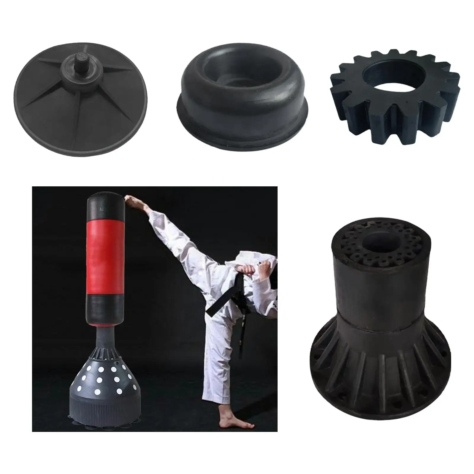 

Punching Bag Accessories Inlet Plug, Speed Bag Base Suction Cup Repair Tool for Muay Thai Equipment