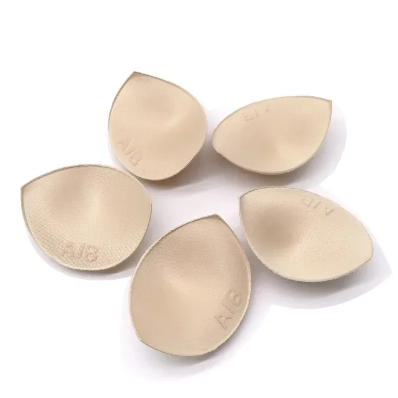 Bra Pads Inserts Bra Insert Pads 2 Pcs 1pair Thick Sponge Bra Pads Push Up Breast Enhancer for Swimsuit Bikini