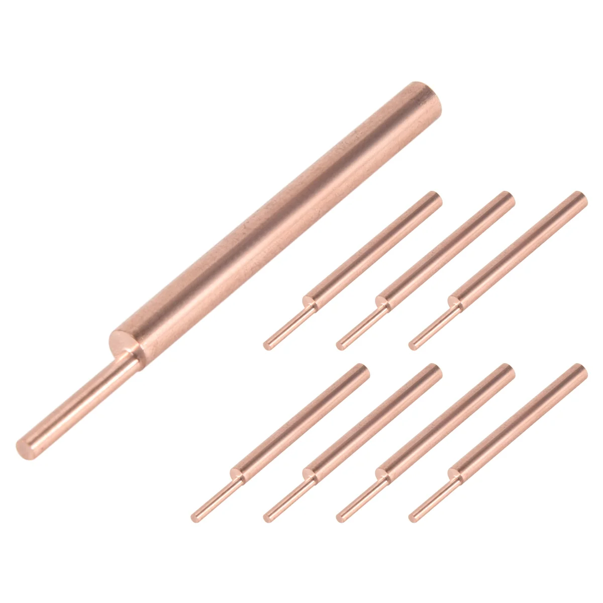 8PCS Welding Needle Aluminum Oxide 3mm Eccentric Rod Welding Machine Pen Brazing Battery Nickel Plate ZJY