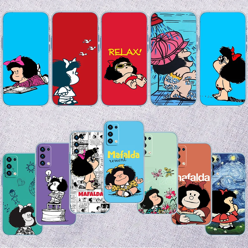 M-Mafalda Transparent Protective Phone Case